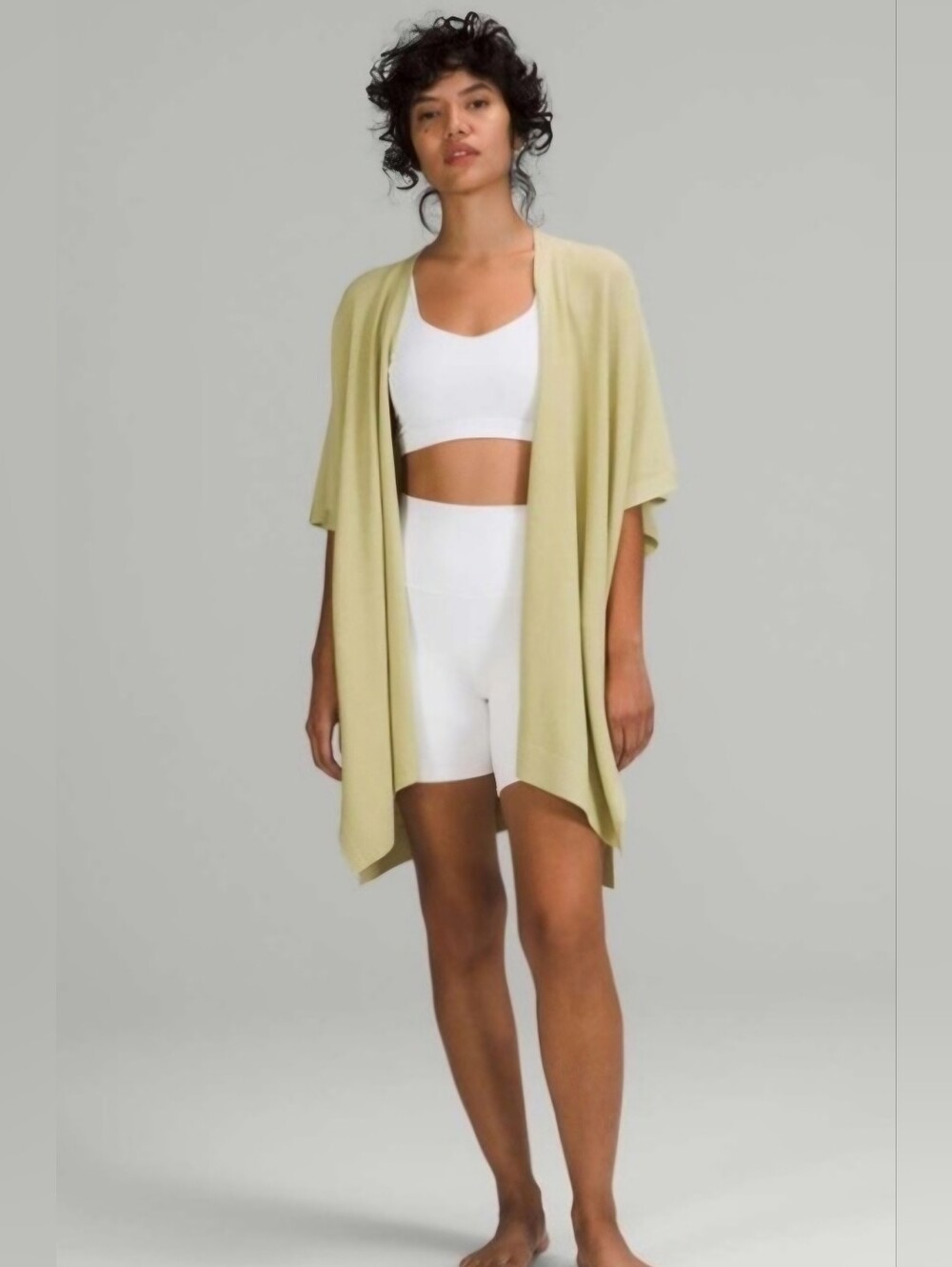 lululemon Short Sleeve Open-Front Sweater
